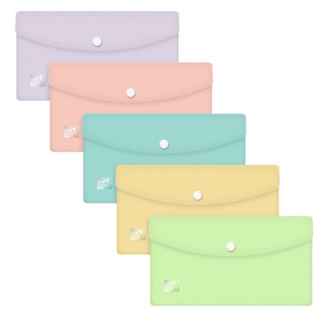 Oxford Broche Oxfurban Dl PP TR Past STD - Diseño Moderno y Elegante - Material Resistente - Cierre Seguro (5 uds)