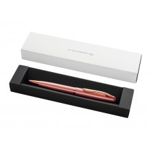 Pelikan Jazz Noble Boligrafo Retractil - Trazo de 1mm - Mecanismo de Giro - Recambio 337M Azul - Estuche de Regalo - Detalles Cromados - Color Rosa