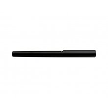 Pelikan Ineo Pluma Estilografica - Punta M - Caja Metalica - Aluminio Anodizado Satinado - Forma de Gota Antivuelco - Incluye Recambio - Color Negro