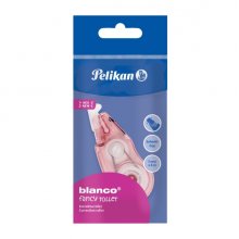 Pelikan Fancy Roller Polibag Corrector en Cinta - 6 Metros - Ancho de 5mm - Tapon Deslizante - Agarre de Goma Ergonomico - Secado Rapido - Colores Surtidos