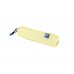 Oxford Live & Go Estuche Cuadrado Pequeño - Material Acolchado - Goma Elastica para unirlo al Cuaderno - Color Amarillo