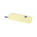 Oxford Live & Go Estuche Rectangular Mediano - Material Acolchado - Goma Elastica para unirlo al Cuaderno - Color Amarillo