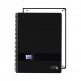 Oxford Live and Go Cuaderno de Espiral - Formato A4+ - 80 Hojas - Cuadricula 5x5mm - Tapa de Plastico - Digitalizacion de Textos con App - Color Negro