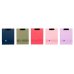 Oxford Live and Go Carpeta Sujetapapeles con Tapa - Pinza Metalica - Bolsillo Interior - Apertura 360Âº - Colores Surtidos (10 uds)