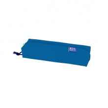 Oxford Kangoo Live and Go Estuche Rectangular Mediano - Goma Elastica para Cuadernos - Color Azul Marino