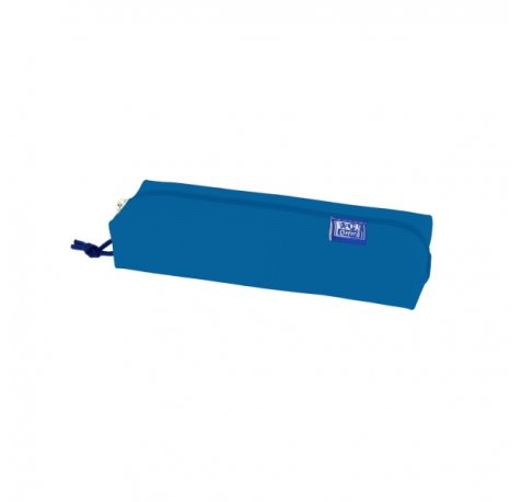 Oxford Kangoo Live and Go Estuche Rectangular Mediano - Goma Elastica para Cuadernos - Color Azul Marino