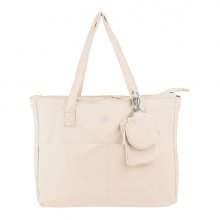 Oxford Endless Tote Bag 14L - Amplio Compartimento - 9 Bolsillos - Incluye Neceser Interior, Monedero y Tarjetero - Color Beige