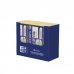 Oxford Expositor con 14 Packs de 30 FlashCards 2.0 - Formato A7 - Rayado Horizontal 1 Linea - Cartulina de 250g - Digitalizacion de Textos con App - Color Amarillo