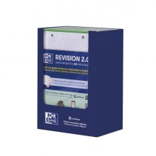 Oxford Expositor con 10 Packs de 30 FlashCards 2.0 - Formato A5 - Cuadricula 5x5mm - Cartulina de 250g - Digitalizacion de Textos con App - Color Verde