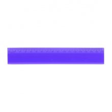 Safta Regla de 17cm - Plastico Transparente - Graduada - Color Aleatorio