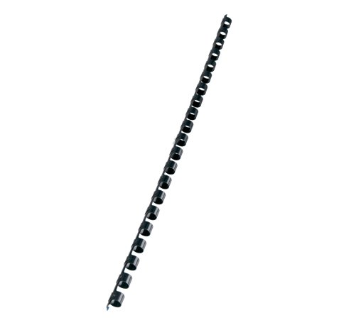 GBC Pack de 100 Canutillos Encuadernacion Combbind - 6mm - Duradero y Resistente - Negro