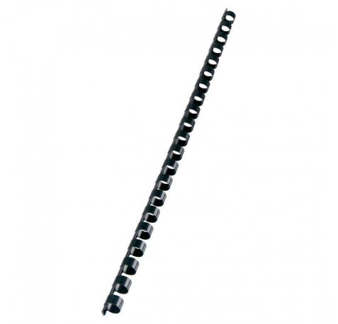 GBC Pack de 100 Canutillos Encuadernacion Combbind - 10mm - Duradero y Resistente - Negro