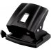 Maped Essentials Metal E-4034 Perforadora de Sobremesa - 2 Agujeros - Regleta Multi-Formatos - Hasta 35 Hojas a la vez - Color Negro