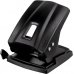 Maped Essentials Metal E-4044 Perforadora de Sobremesa - 2 Agujeros - Regleta Multi-Formatos - Hasta 45 Hojas a la vez - Color Negro