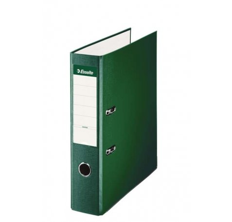 Esselte Archivador de Palanca - Formato A4 - Lomo 75mm - Capacidad para 500 Hojas - Color Verde (10 uds)