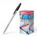 Erichkrause Boligrafo R-301 Classic Stick 1.0 - Cuerpo Transparente Hexagonal - Punta de 1.0mm - Tinta de Secado Rapido - Color Negro (50 uds)