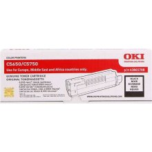 OKI C5650 / C5750 Negro Cartucho de Toner Original - 43865708