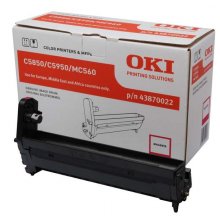 OKI C5850 / C5950 / MC560 Magenta Tambor de Imagen Original - 43870022 (Drum)