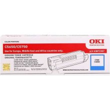 OKI C5650 / C5750 Cyan Cartucho de Toner Original - 43872307