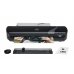 GBC Inspire+ A4 Set de Plastificadora + Recortadora de Esquinas + Cizalla + Paquete de 5 Bolsas de Plastificacion A4 - Hasta TamaÃ±o A4 - Velocidad 250mm/min - Calentamiento en 4 Minutos - Ajuste Adicional Frio - Grueso Bolsa 75 y 125mic - Color Negro
