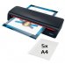 GBC 240HS Home Office A3 Plastificadora - Calentamiento en 2 Minutos - Desde Documentos de Identidad hasta Documentos A3 - Compatible con Bolsas de 75 a 125 micras - Color Negro /Rojo