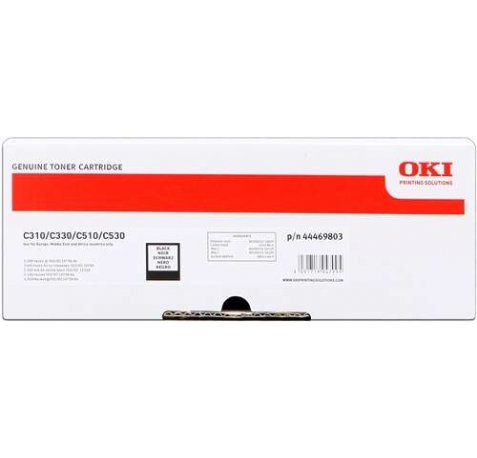 OKI C310 / C510 / MC351 / MC361 Negro Cartucho de Toner Original - 44469803