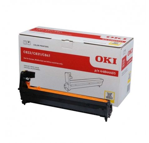 OKI C822 / C831 / C841 Amarillo Tambor de Imagen Original - 44844405 (Drum)