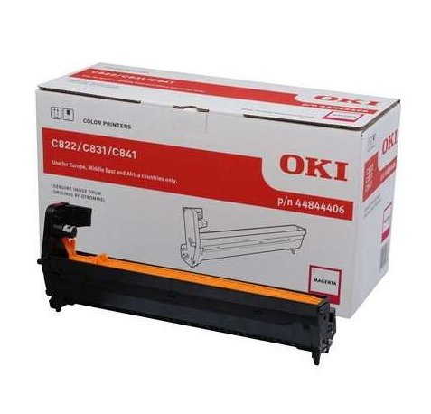 OKI C822 / C831 / C841 Magenta Tambor de Imagen Original - 44844406 (Drum)