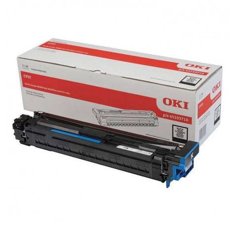 OKI C911 / C931 Negro Tambor de Imagen Original - 45103716