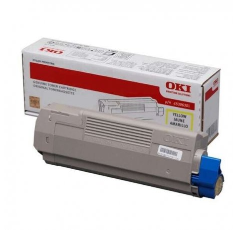 OKI MC760 / MC770 / MC780 Amarillo Cartucho de Toner Original - 45396301