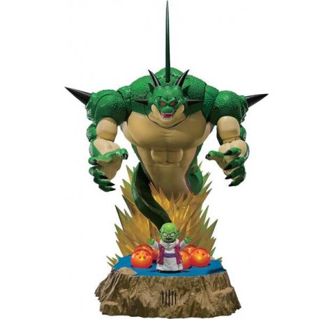 Tamashii Nations SH Figuarts Dragon Ball Z Set Luminoso Porunga y Dende - Manos Intercambiables - Lector NFC Integrado en el Soporte - Iluminacion y Sonidos