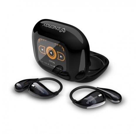 Energy Sistem OpenVoice Translation OWS Auriculares True Wireless - Bluetooth 5.4 - Traduccion Instantanea por IA - Llamadas con Claridad de Voz Profesional - 30h Autonomia - Carga USB-C - Asistente de Voz Integrado - Color Negro