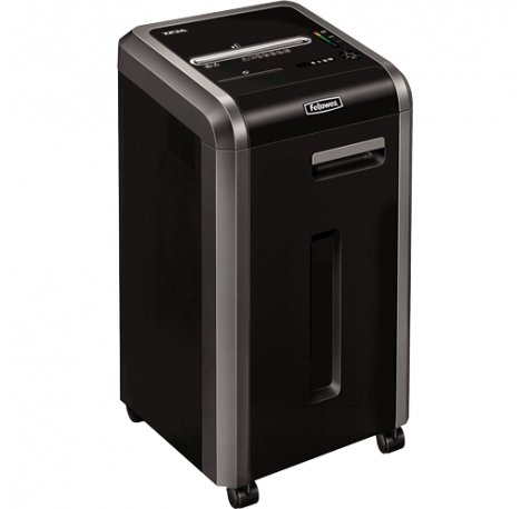 Fellowes 225Mi Destructora de Papel Manual Corte en Microparticulas - Destruye hasta 18 Hojas - 53L
