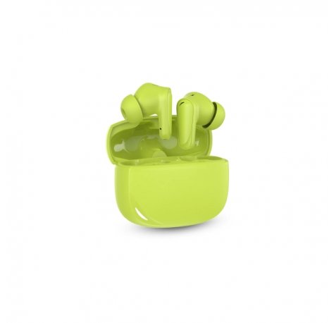SPC Boost Buds Auriculares Inalambricos True Wireless - Cancelacion de Ruido - 4 Microfonos - Control Tactil - Google Fast Pair - Color Verde Lima