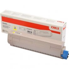 OKI C833 / C843 Amarillo Cartucho de Toner Original - 46443101