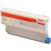 OKI C833 / C843 Amarillo Cartucho de Toner Original - 46443101