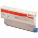 OKI C833 / C843 Cyan Cartucho de Toner Original - 46443103