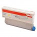 OKI C823 / C833 / C843 Amarillo Cartucho de Toner Original - 46471101