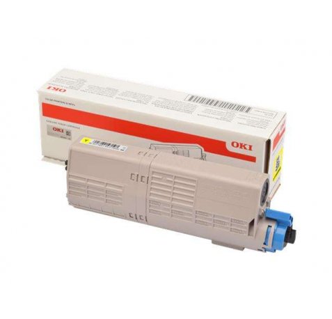 OKI C532DN / C542DN / MC573DN / MC563DN Amarillo Cartucho de Toner Original - 46490401