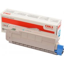 OKI C612 Cyan Cartucho de Toner Original - 46507507