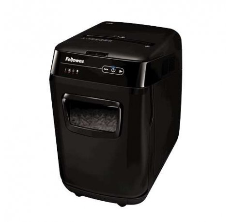Fellowes AutoMax 200C Destructora de Papel Automatica Corte en Particulas - Alimentacion Automatica 200 Hojas - Ranura Manual 10 Hojas - 32L