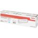 OKI C824 / C834 / C844 Cyan Cartucho de Toner Original - 47095703