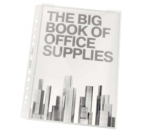 Leitz Funda Fuelle Premium Expansible - Lamina PP 0,18mm - Copysafe - Transparente - Gran Capacidad A4
