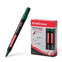 Erichkrause Marcador Permanente P-300 - Punta Biselada - Resistente al Agua y a los Rayos UV - Color Verde (12 uds) Erichkrause Marcador Permanente P-300 - Punta Biselada - Resistente al Agua y a los Rayos UV - Color Verde (12 uds)