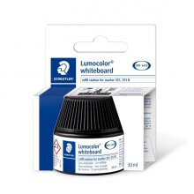 Staedtler Bote de Tinta para Recarga Rotulador Lumocolor 351 - Capacidad 30ml - Color Negro