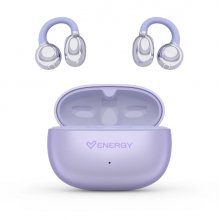 Energy Sistem ChicPods Auriculares True Wireless - Bluetooth 5.4 - 23h Autonomia - Tecnologia Open Sound - Microfono con Reduccion de Ruido - Asistente de Voz Integrado - DiseÃ±o Curved-Fit - Color Violeta