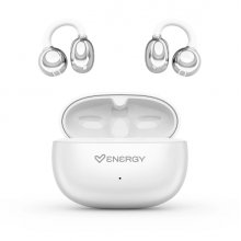 Energy Sistem ChicPods Auriculares True Wireless - Bluetooth 5.4 - 23h Autonomia - Tecnologia Open Sound - Microfono con Reduccion de Ruido - Asistente de Voz Integrado - DiseÃ±o Curved-Fit - Color Blanco