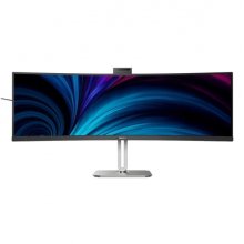 Philips 5000 Series UltraWide 49B2U5900CH/00 Monitor 49" LED Curvo DQHD 75Hz - Wercam - Respuesta 4ms - Altavoces 6W - Ajustable en Altura, Giratorio e Inclinable - 32:9 - HDMI, DisplayPort, USB-C - VESA 100x100mm