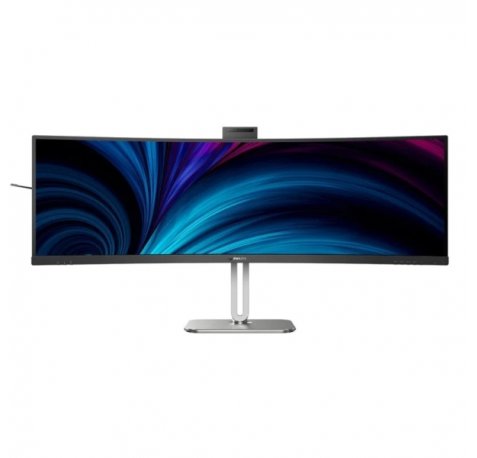 Philips 5000 Series UltraWide 49B2U5900CH/00 Monitor 49" LED Curvo DQHD 75Hz - Wercam - Respuesta 4ms - Altavoces 6W - Ajustable en Altura, Giratorio e Inclinable - 32:9 - HDMI, DisplayPort, USB-C - VESA 100x100mm