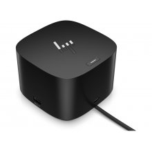 HP Thunderbolt Dock G4 280W con Cable Combinado - Thunderbolt 4 con 13 Puertos - hasta 230W de Potencia para Workstations - Soporte hasta 4 Monitores 4K - Ethernet 1Gb/2.5Gb, USBâ??C y USBâ??A, HDMI 2.0 y 2x DisplayPort 1.4 - Color Negro